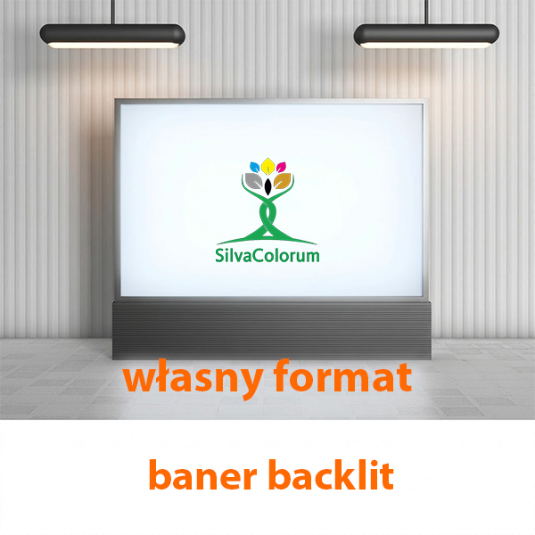 Baner podświetlany (backlit) – format na zamówienie