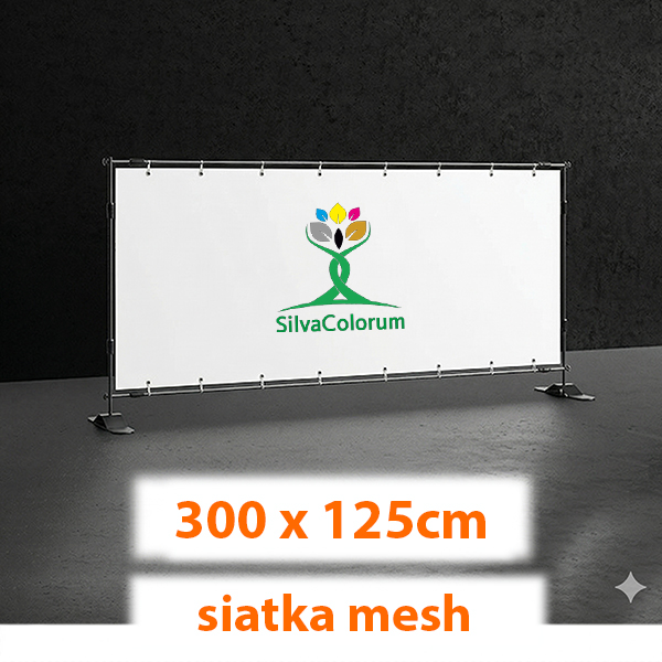 Siatka typu mesh o wymiarach 3 × 1,25 m