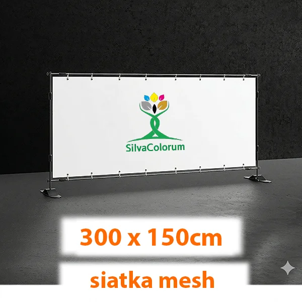 Siatka mesh o wymiarach 3 × 1,5 m